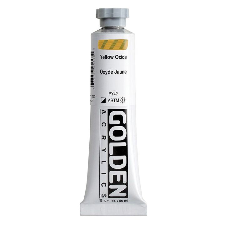 GOLDEN Heavy Body Acrylfarbe 59 ml – 1410 Oxidgelb
