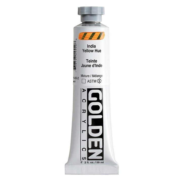 GOLDEN Heavy Body Acrylfarbe 59 ml – 1455 india gelb Farbton