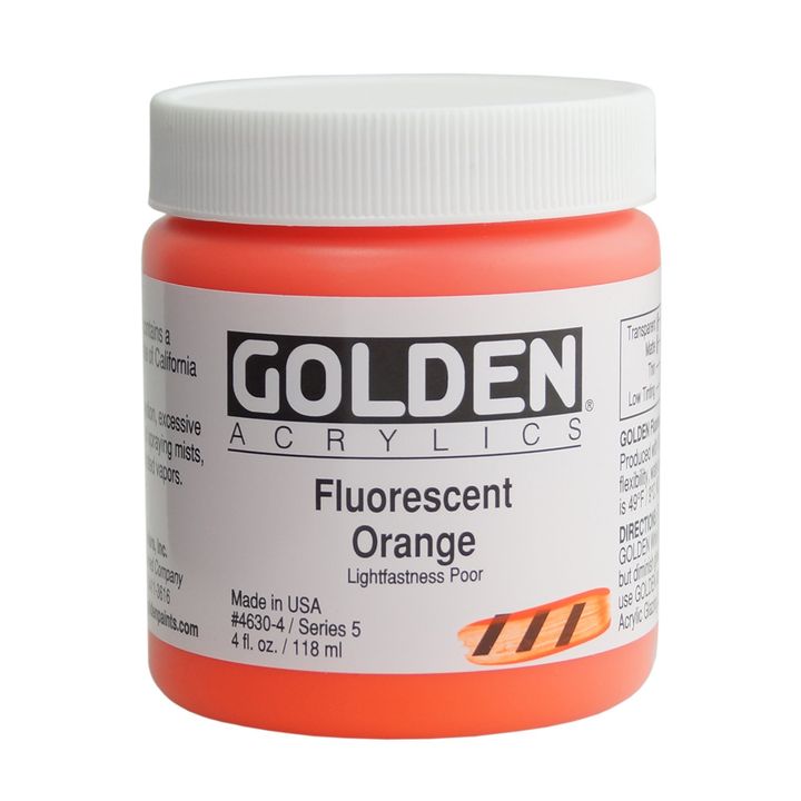 GOLDEN Heavy Body Fluoreszierende Acrylfarbe 118 ml | verschiedene Farben — Bild 5