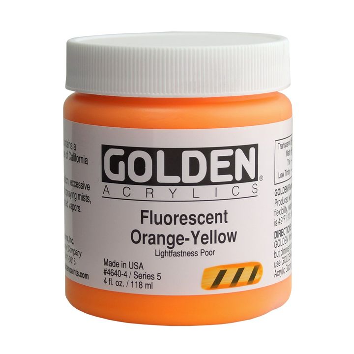 GOLDEN Heavy Body Fluoreszierende Acrylfarbe 118 ml | verschiedene Farben — Bild 6