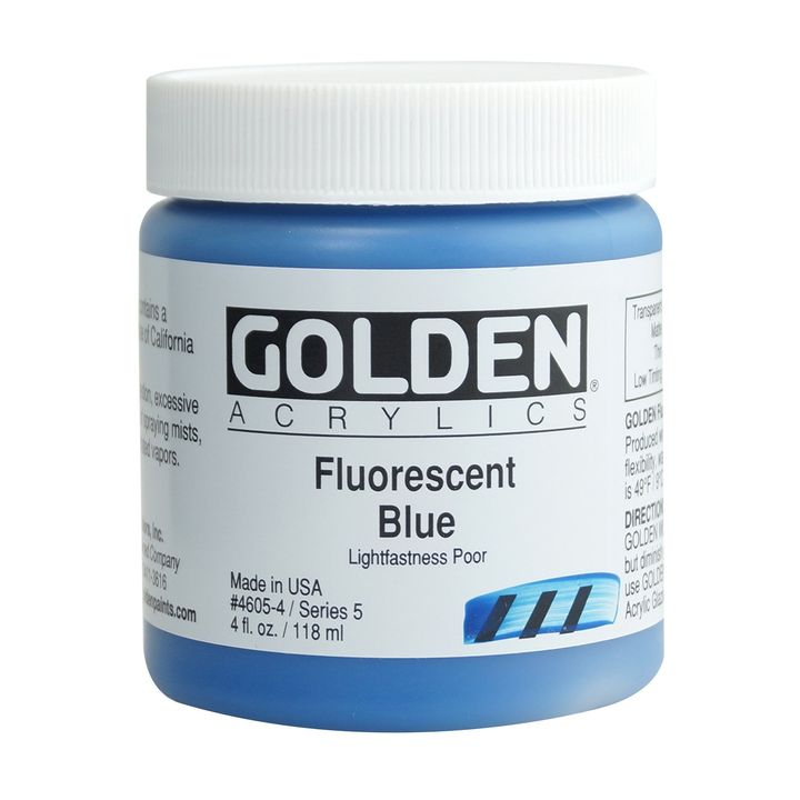 GOLDEN Heavy Body Fluoreszierende Acrylfarbe 118 ml | verschiedene Farben