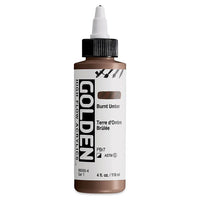 GOLDEN High Flow Acrylfarbe 118 ml | verschiedene Farbtöne | 8500 Pálená Umbra