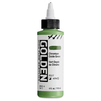 GOLDEN High Flow Acrylfarbe 118 ml | verschiedene Farbtöne | 8501 Chrómoxidová Zelená