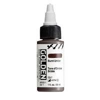 GOLDEN High Flow Acrylfarbe 30 ml | verschiedene Farbtöne | 8500 Pálená Umbra