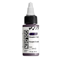 GOLDEN High Flow Acrylfarbe 30 ml | verschiedene Farbtöne | 8504 Dioxazínová Fialová