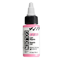 GOLDEN High Flow Acrylfarbe 30 ml | verschiedene Farbtöne | 8514 Svetlá Magenta