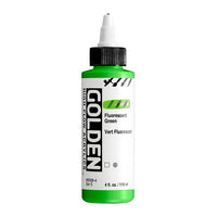 GOLDEN High Flow Fluorescent Acrylfarbe 118 ml – 8568 Grün