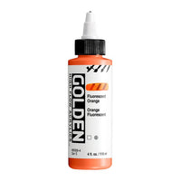 GOLDEN High Flow Fluorescent Acrylfarbe 118 ml – 8569 Orange
