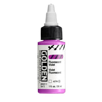 GOLDEN High Flow Fluorescent Acrylfarbe 30 ml – 8507 Violett