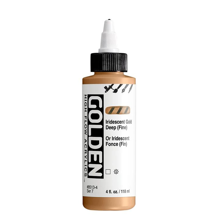 GOLDEN High Flow Iridescent Acrylfarbe 118 ml | verschiedene Farbtöne — Bild 3