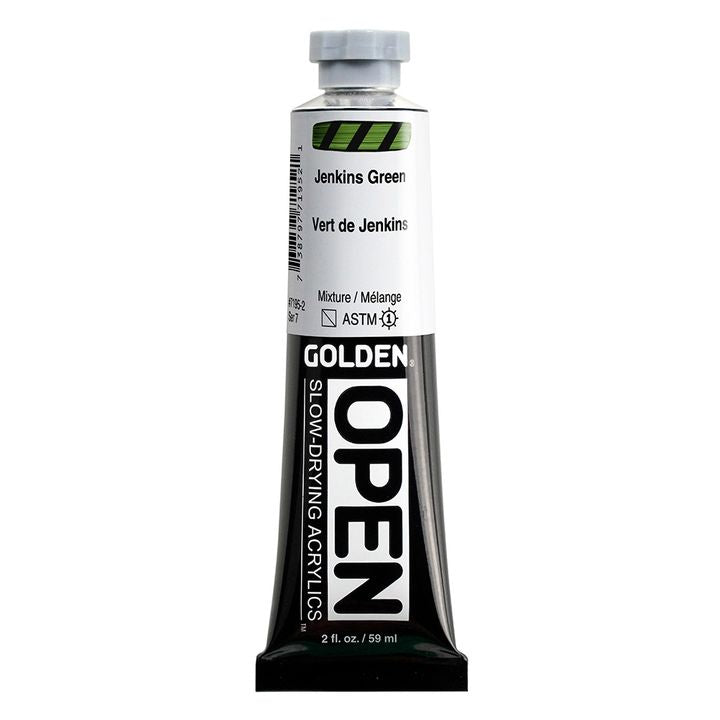 GOLDEN OPEN Slow-Drying Acrylfarbe 59 ml – 7195 Jenkinsgrün