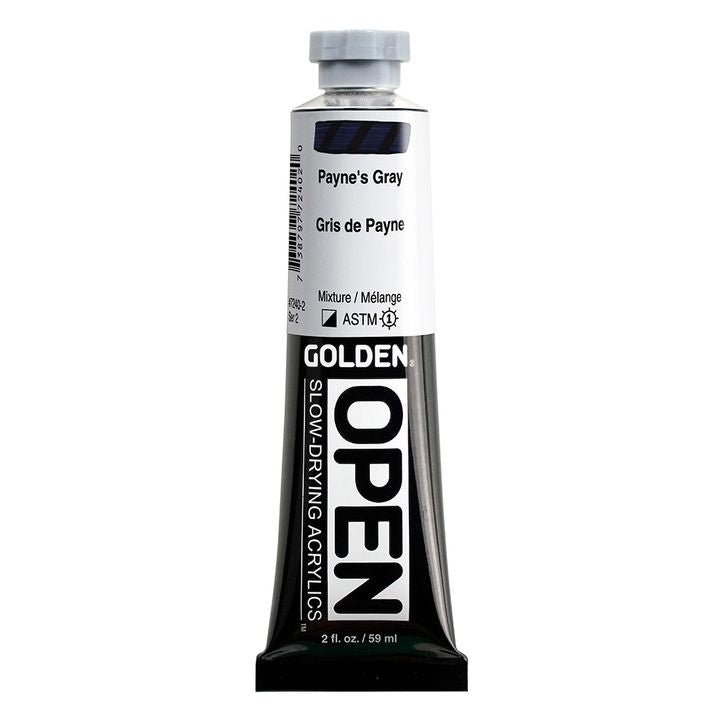 GOLDEN OPEN Slow-Drying Acrylfarbe 59 ml | verschiedene Farbtöne | ARTMIE