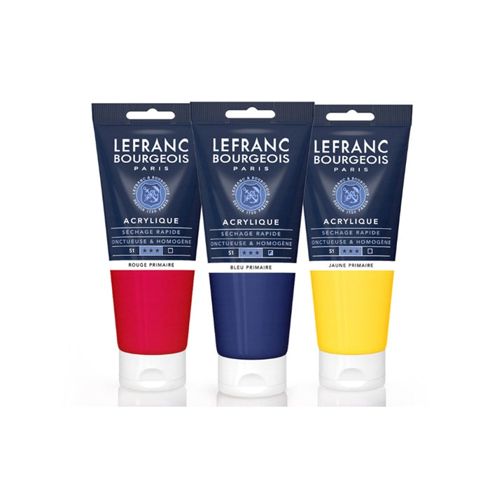 Lefranc & Bourgeois Acrylique Fine Acrylfarbe 200 ml – Mars schwarz