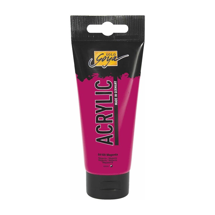 Solo Goya Acrylic Acrylfarbe 100 ml | verschiedene Farbtöne | 09 Magenta