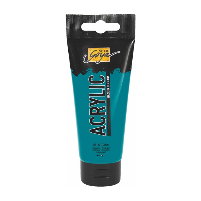 Solo Goya Acrylic Acrylfarbe 100 ml | verschiedene Farbtöne | 17 tyrkysová