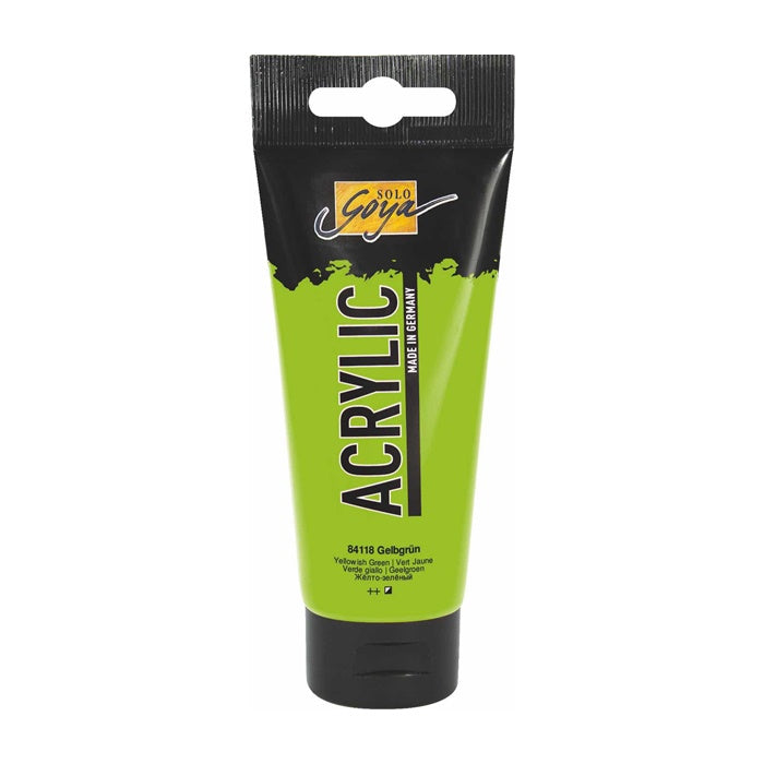 Solo Goya Acrylic Acrylfarbe 100 ml | verschiedene Farbtöne | 18 žltkastá zelená