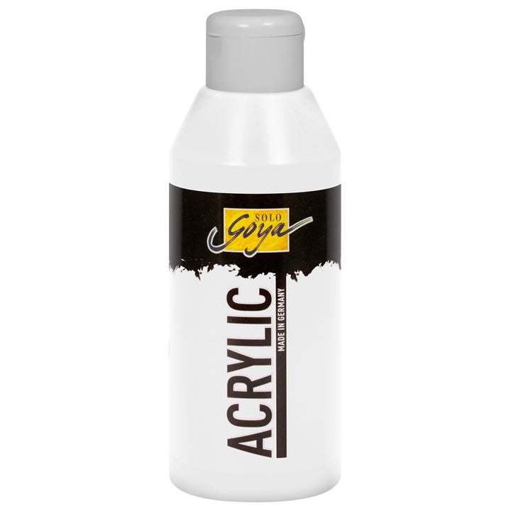 Solo Goya Acrylic Acrylfarbe 250 ml | verschiedene Farben | 01 - weiß