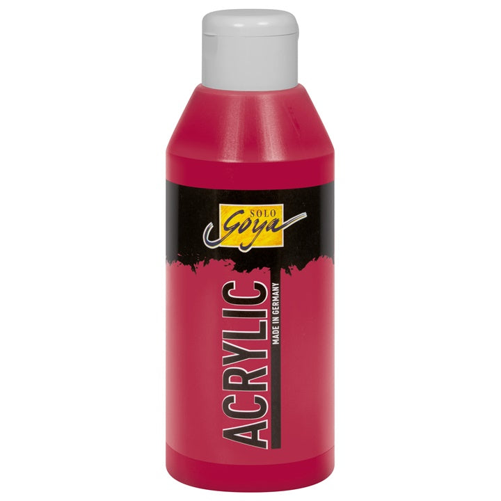 Solo Goya Acrylic Acrylfarbe 250 ml | verschiedene Farben | 10 - weinrot