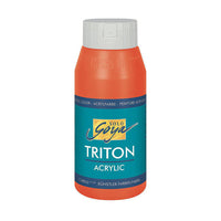 Solo Goya TRITON Acrylfarbe 750 ml | verschiedene Farben | 03 - Genuine rot