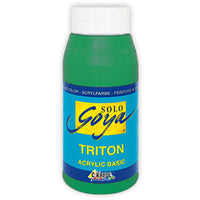 Solo Goya TRITON Acrylfarbe 750 ml | verschiedene Farben | 06 - permanentná zelená