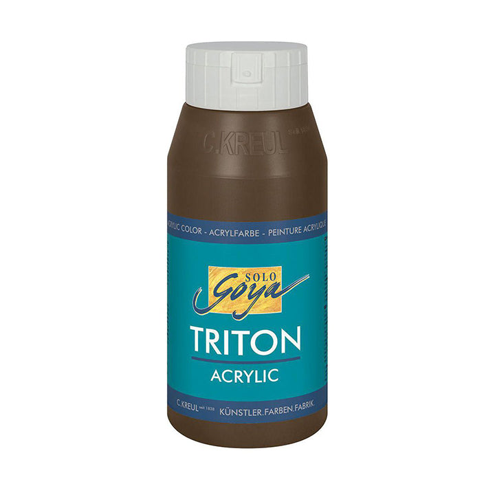 Solo Goya TRITON Acrylfarbe 750 ml | verschiedene Farben | 16 - Havanna hnedá