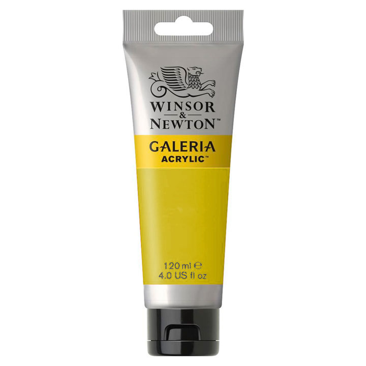 Winsor & Newton Galeria Acrylfarbe 120 ml | verschiedene Farbtöne | Cad Yel Pale Hue