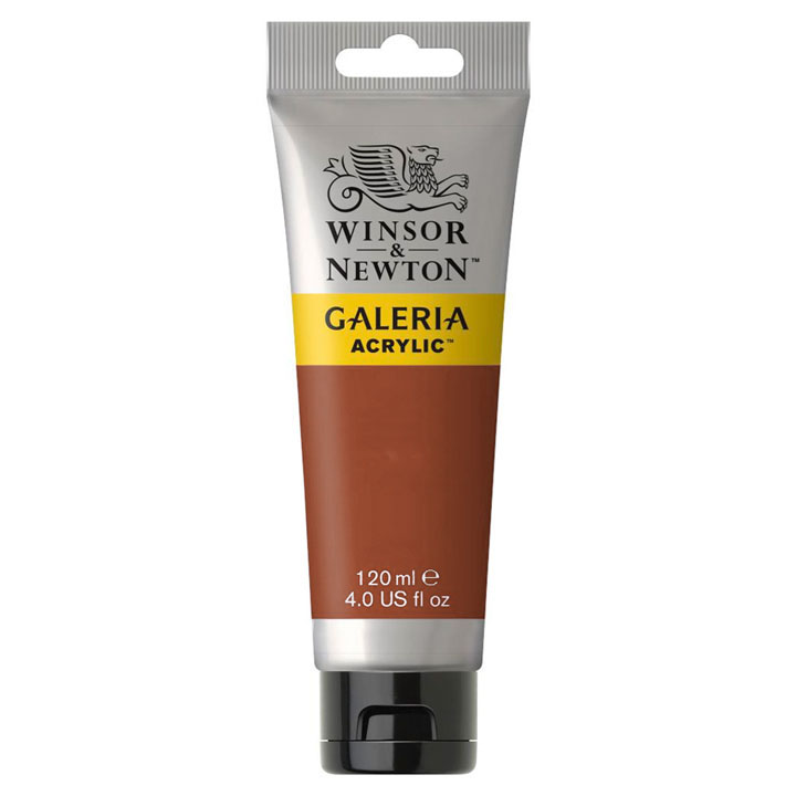 Winsor & Newton Galeria Acrylfarbe 120 ml | verschiedene Farbtöne | medená