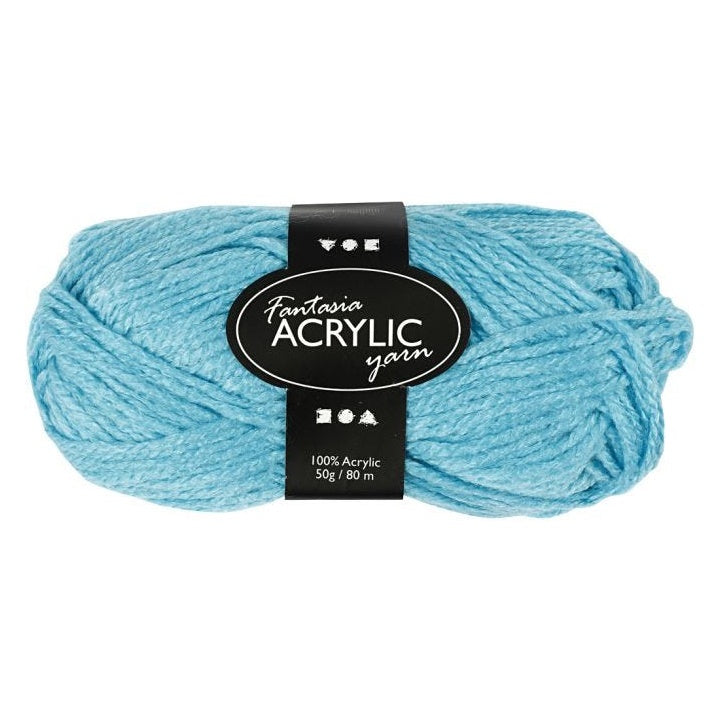 Acrylwolle Fantasia 80 m – Blau