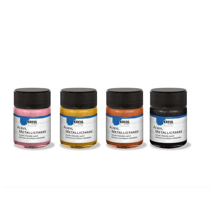 KREUL METALLIC Acrylfarben 50 ml | verschiedene Farben