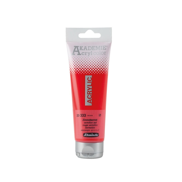 Schmincke AKADEMIE Acrylfarben 120 ml | verschiedene Farben | 333 Zinnoberrot