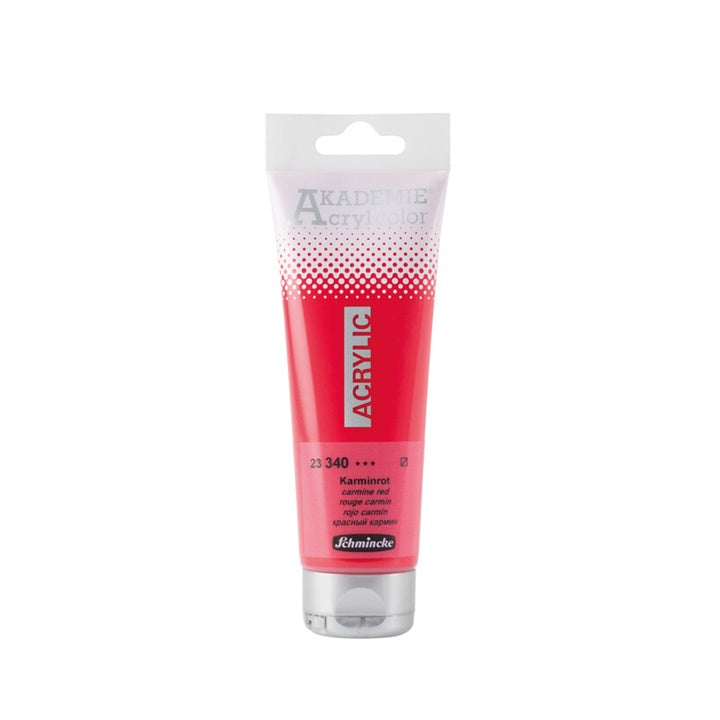 Schmincke AKADEMIE Acrylfarben 120 ml | verschiedene Farben | 340 karminrot