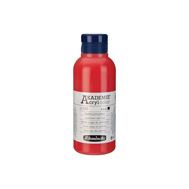 Schmincke AKADEMIE Acrylfarben 250 ml | verschiedene Farben | 335 Kadmiumrot Farbton