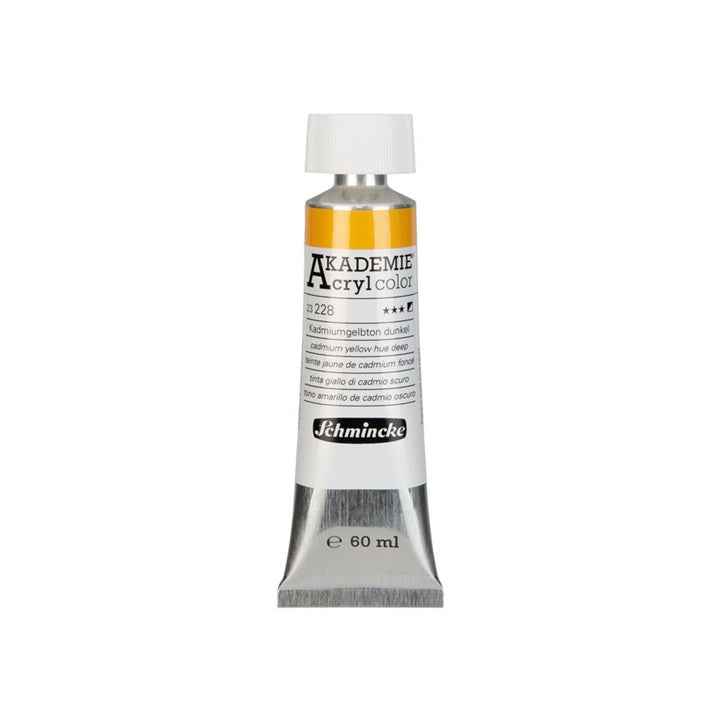 Schmincke AKADEMIE Acrylfarben 60 ml | verschiedene Farben | 228 cadmium žltá hue deep