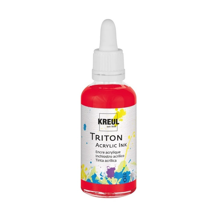 KREUL Triton Acryltinte 40 ml – verschiedene Farben | kirschrot