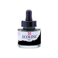 Ecoline Flüssig-Aquarellfarbe 30 ml | verschiedene Farbtöne | 700 schwarz