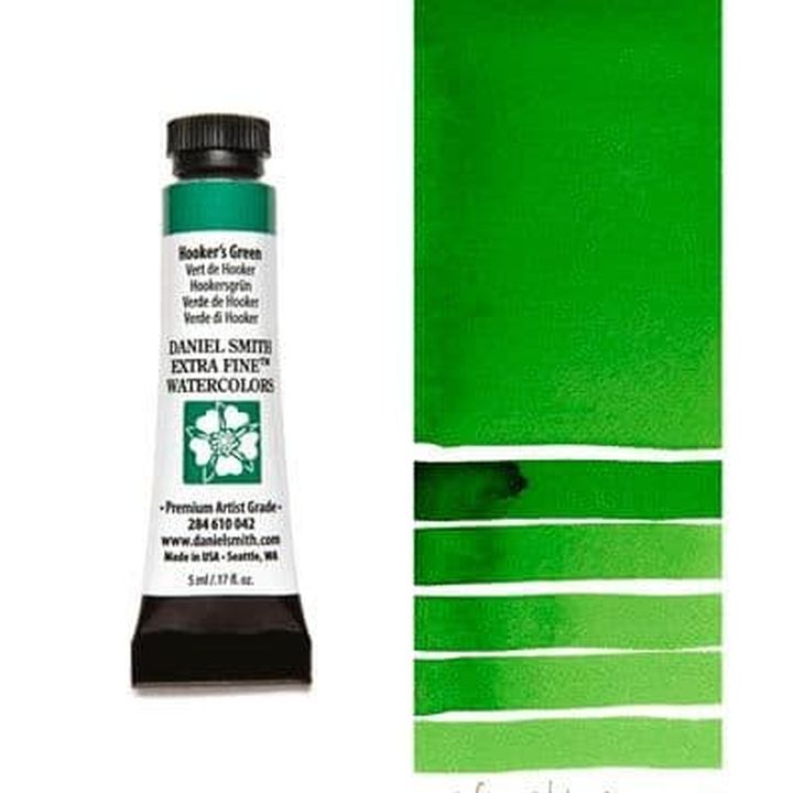 Daniel Smith Extra Fine Aquarellfarben | verschiedene Farbtöne | 042 Hookers zelená