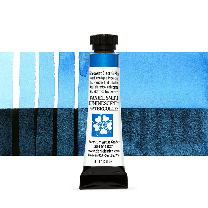Daniel Smith Luminescent Aquarellfarben – 027 Iridescent Electric Blau
