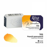 Rosa Gallery Aquarellfarben im Näpfchen 2,5 ml | verschiedene Farben | 705 cadmium oranžová