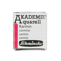 Schmincke AKADEMIE Aquarellfarben 1/2 Näpfchen – 333 Karmin