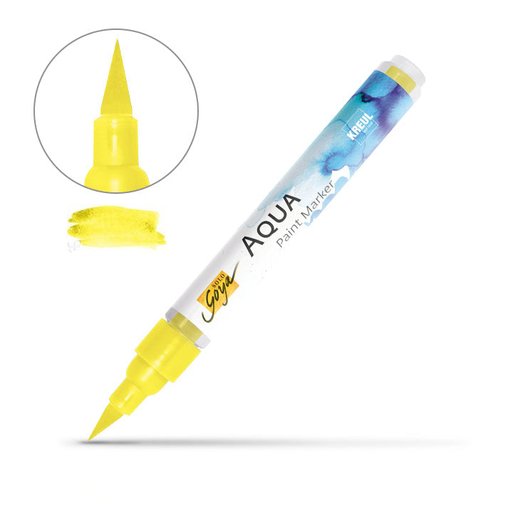 Solo Goya Aqua Aquarellmarker | verschiedene Farbtöne | Citron