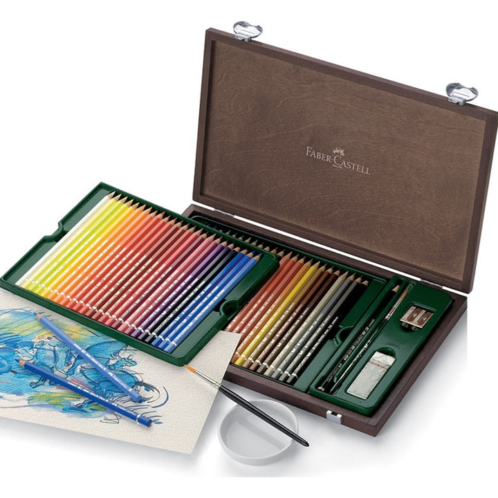 Albrecht Dürer Aquarellkreiden Set 48 Stück / Holzetui — Bild 2