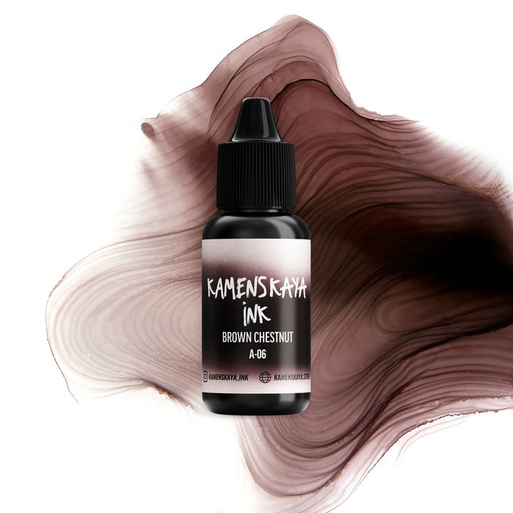 Kamenskaya A-line Alkohol-Tinte 15 ml | verschiedene Farbtöne | A-06 kastanienbraun