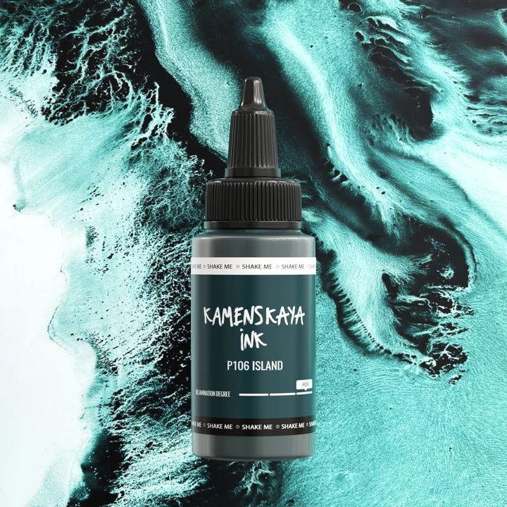 Kamenskaya Delaminating Alkohol-Tinte 30 ml | verschiedene Farbtöne | P-106 Island