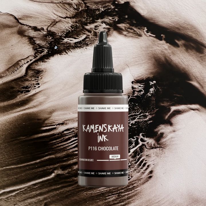 Kamenskaya Delaminating Alkohol-Tinte 30 ml | verschiedene Farbtöne | P-116 Schokolade