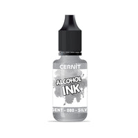 CERNIT Alkohol-Tinte 20 ml – 080 Silber