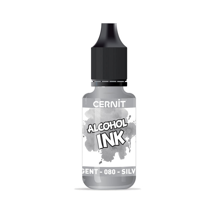 CERNIT Alkohol-Tinte 20 ml – 080 Silber