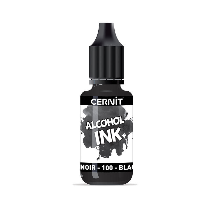 CERNIT Alkohol-Tinte 20 ml – 100 schwarz