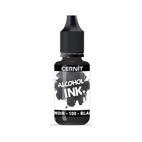 CERNIT Alkohol-Tinte 20 ml – 100 schwarz