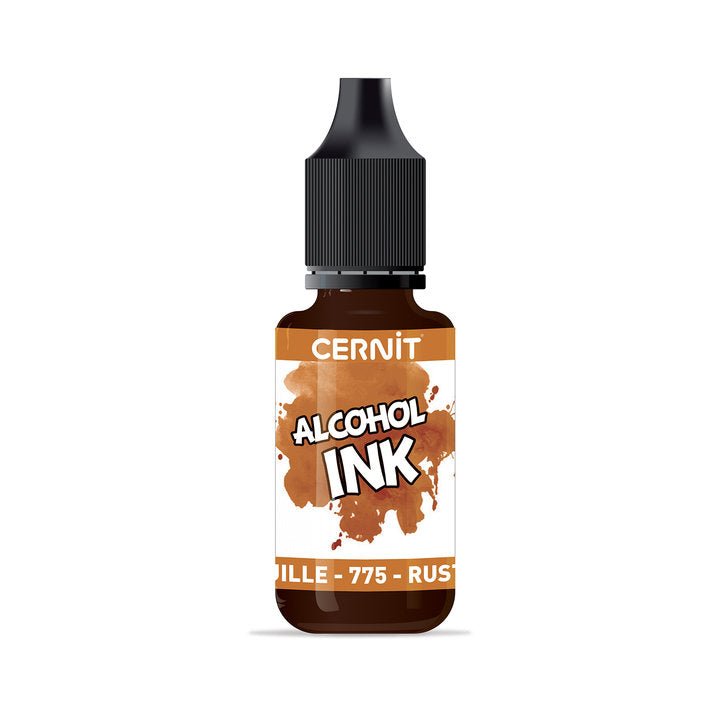 CERNIT Alkohol-Tinte 20 ml – 775 Rostrot