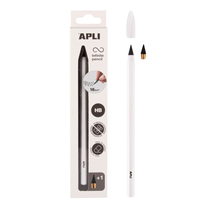 APLI Endlos-Bleistift HB, 1 Stk. – sortierte Farben — Bild 4
